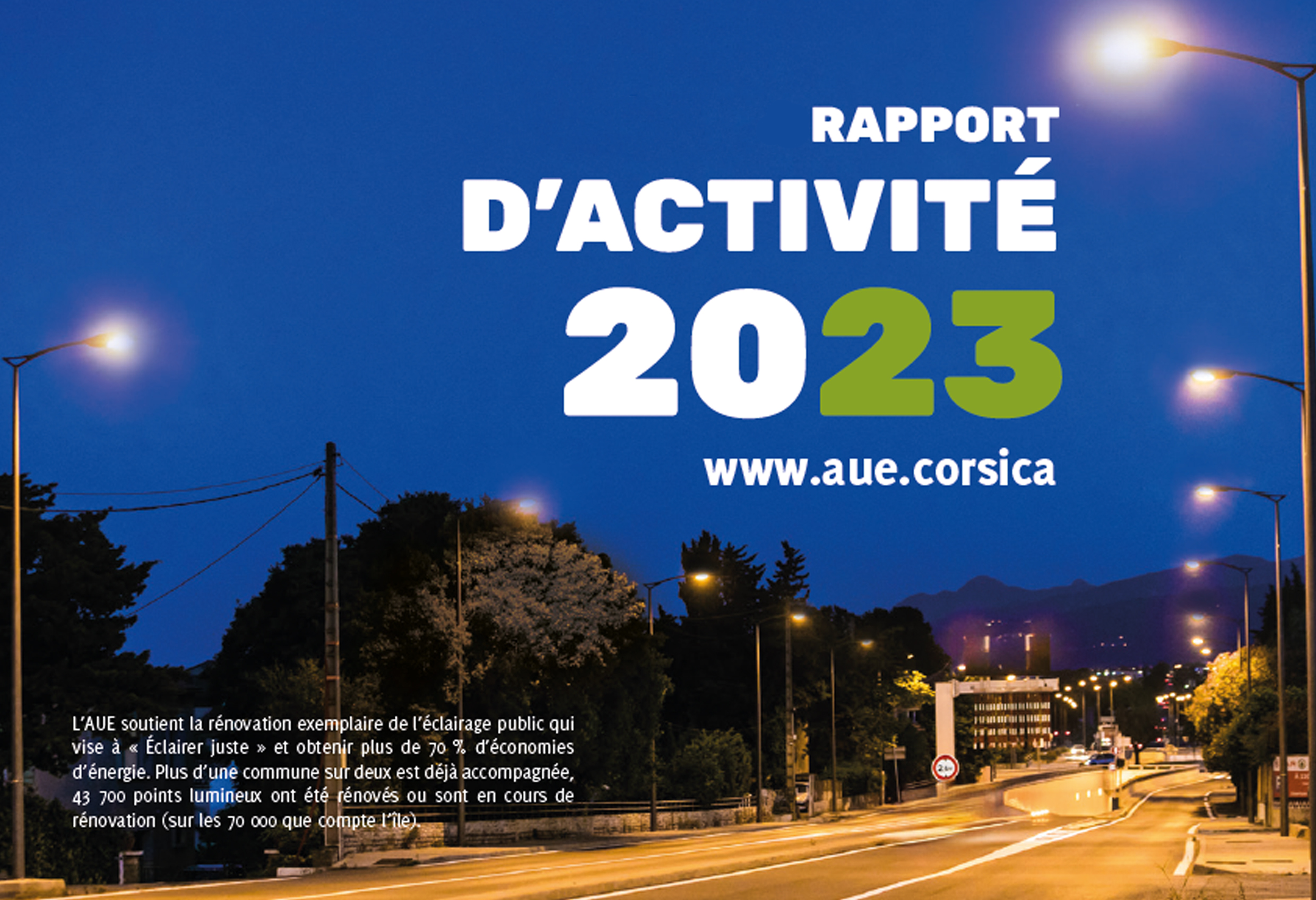 Découvrez le Rapport d'activité 2023 de l'AUE !