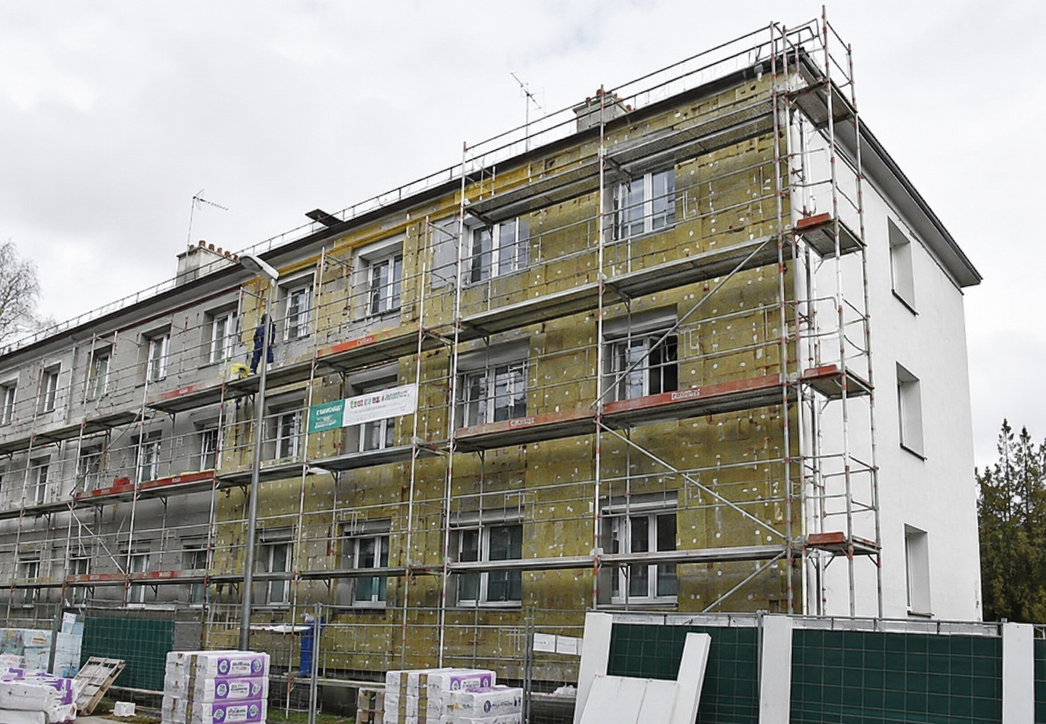 Rénovation énergétique de logements collectifs