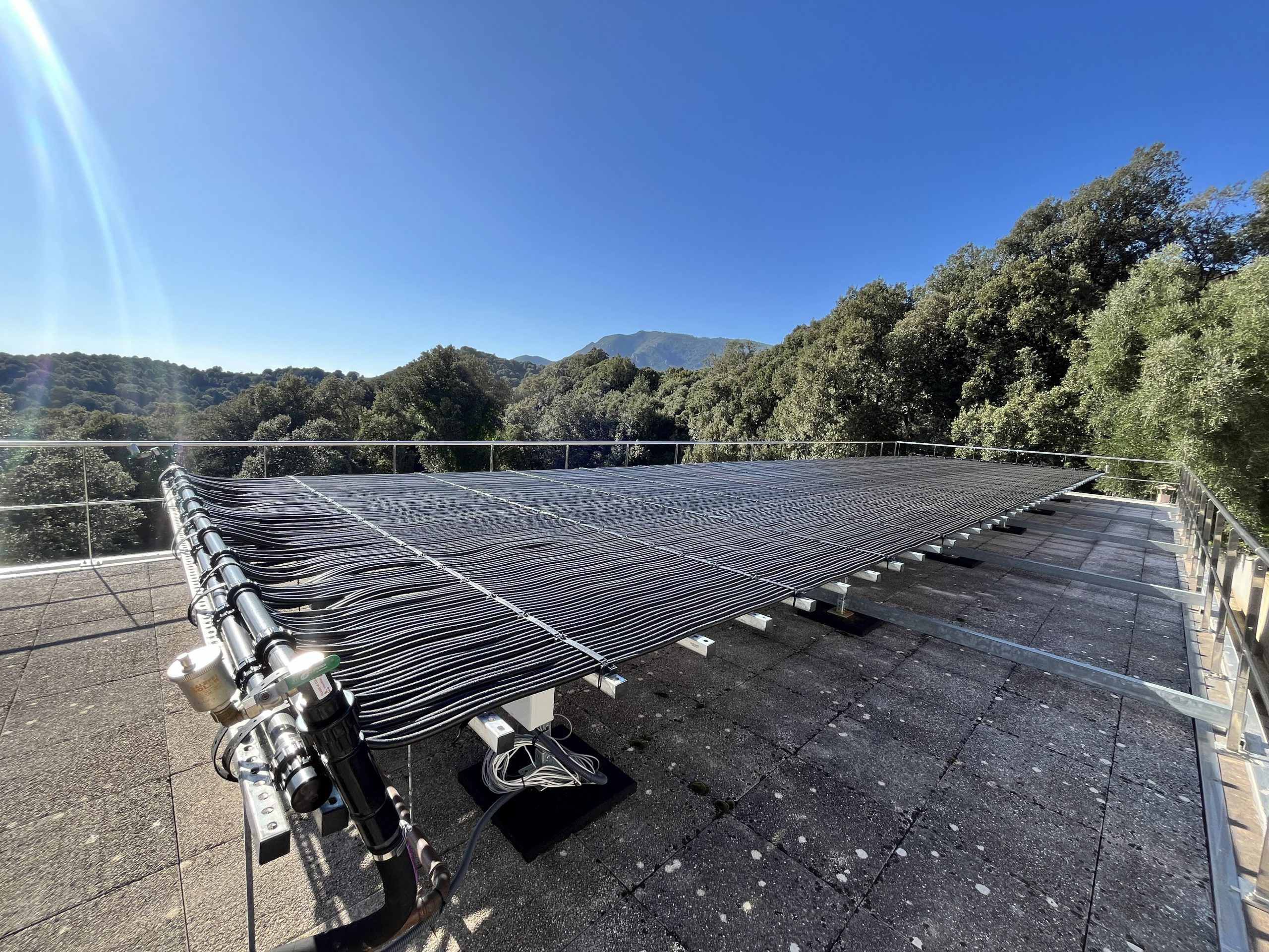 Clinique Valicelli à Ocana : le soleil au service de l&rsquo;eau chaude sanitaire